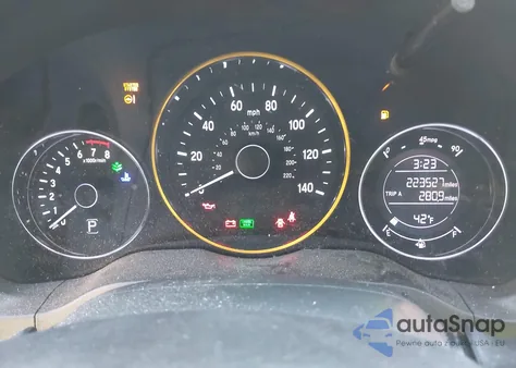 2018 Honda Hr-V Ex из США, поврежденный, VIN 3CZRU6H54JG721296